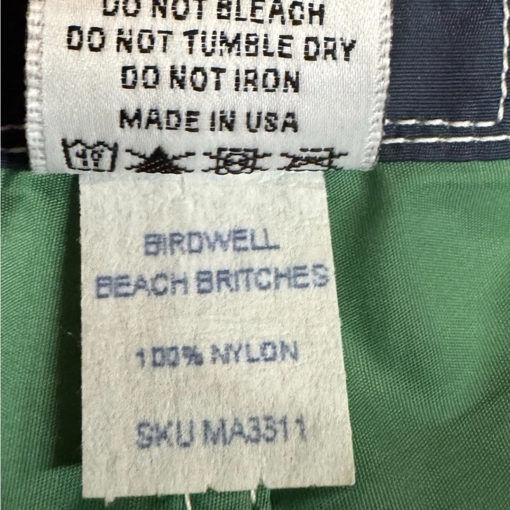 Birdwell Green Athletic Shorts